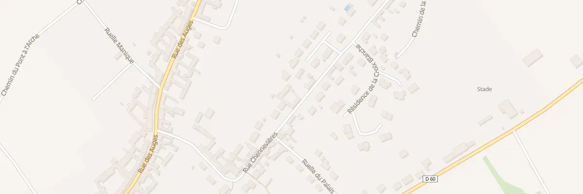 Plan du 309 Rue Chennevieres à Grandfresnoy