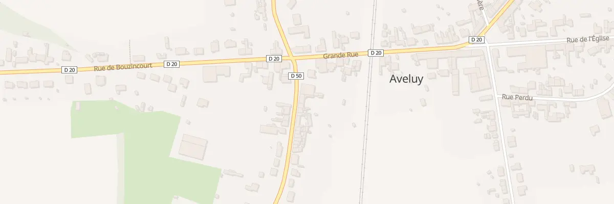 Plan du 6 Rue d’Albert à Aveluy