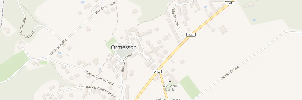 Plan du 6 Rue de la Croix à Ormesson