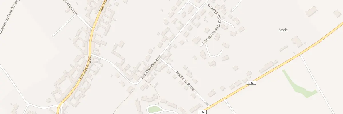 Plan du 264 Rue Chennevieres à Grandfresnoy