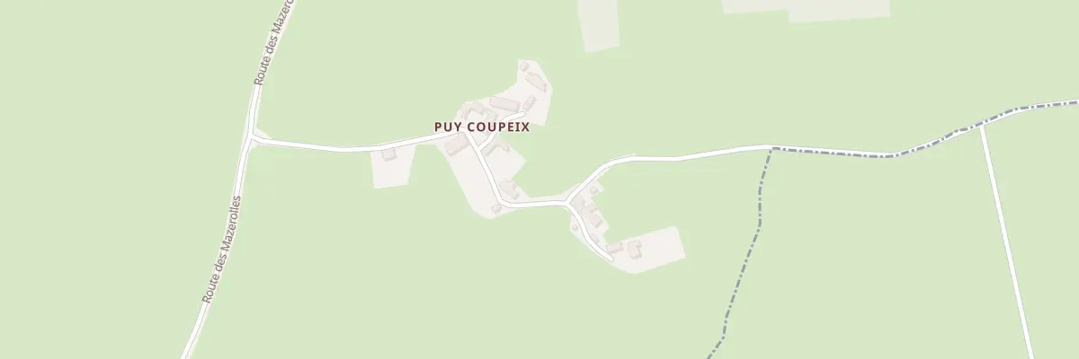 Plan du 5007 Puy Coupeix à Saint-Hilaire