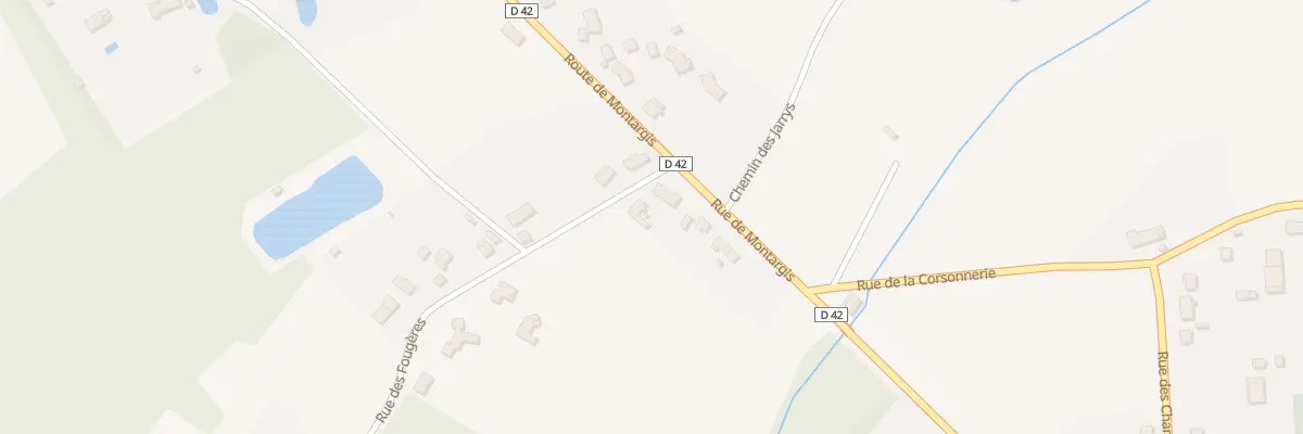 Plan du 37 Rue des Fougeres à Varennes-Changy