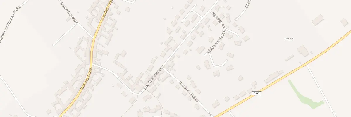 Plan du 288 Rue Chennevieres à Grandfresnoy
