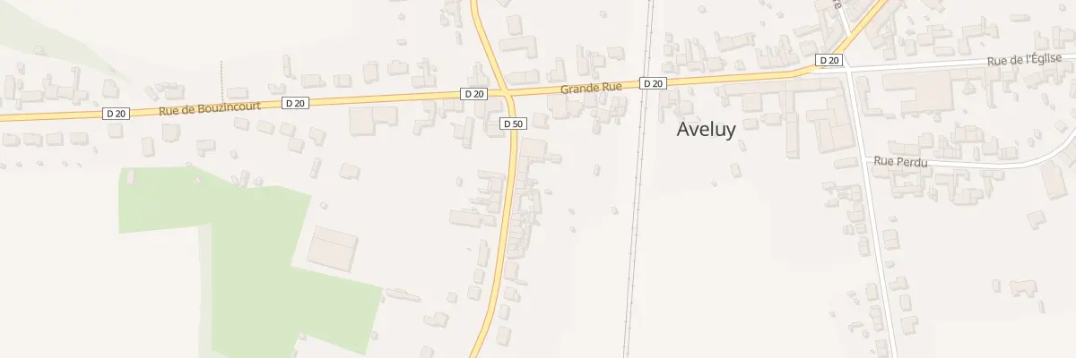 Plan du 8 Rue d’Albert à Hesbécourt