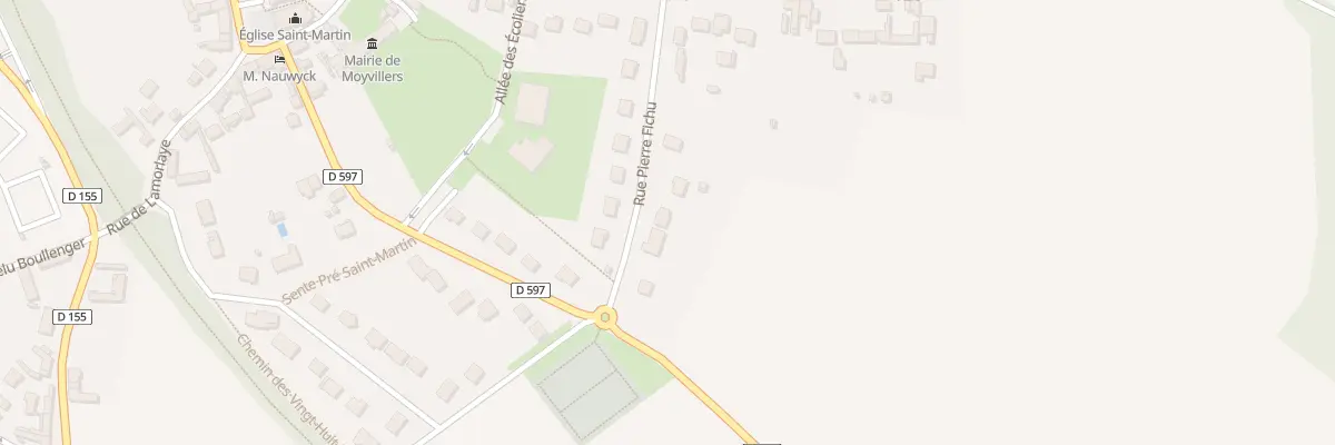 Plan du 147 Rue Pierre Fichu à Moyvillers