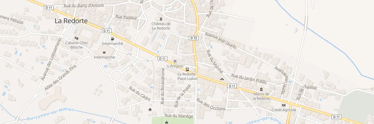 Plan du 3 Imp des Marronniers à La Redorte