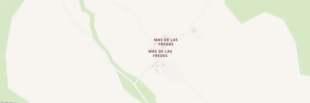 Plan du 5000F Mas de Las Fredes à Tautavel
