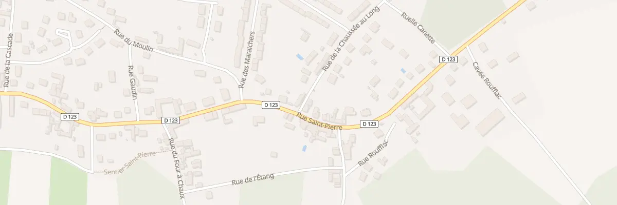 Plan du 18 Rue de la Chaussée au Long à Pontpoint