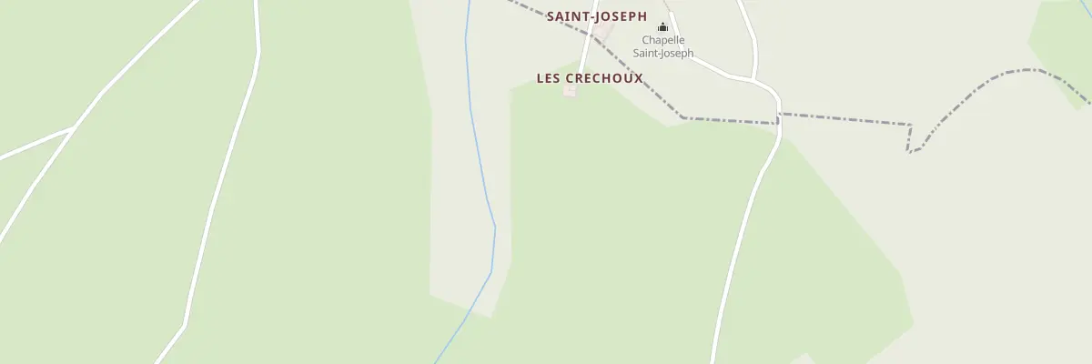 Plan du 5322 Les Crechoux à Villebret