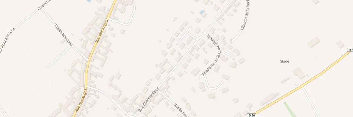 Plan du 345 Rue Chennevieres à Grandfresnoy