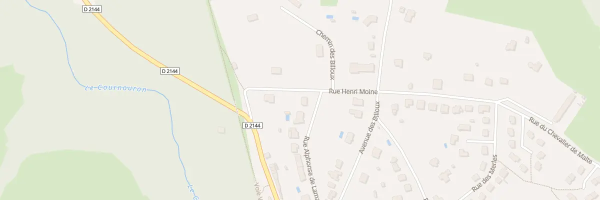 Plan du 4 Rue Henri Moine à Néris-les-Bains