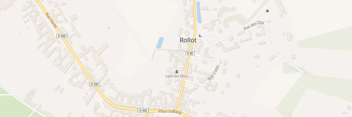Plan du 13 Rue Saint-Nicolas à Rollot