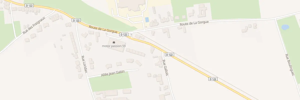 Plan du 160 Rue de la Gorgue à Merville