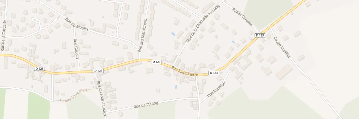 Plan du 22 Rue de la Chaussée au Long à Pontpoint