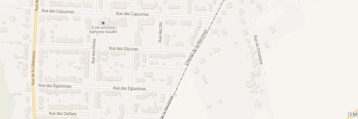 Plan du 82 Rue des Glycines à Albert