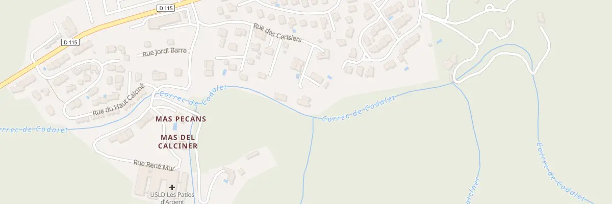 Plan du 5 Rue des Cerisiers à Arles-sur-Tech