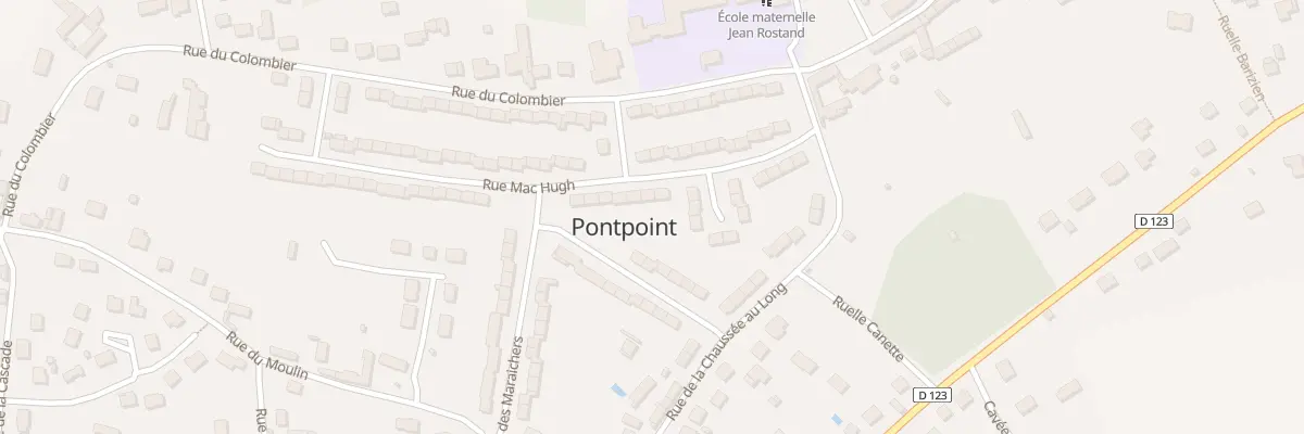 Plan du 121 Rue Mac Hugh à Pontpoint