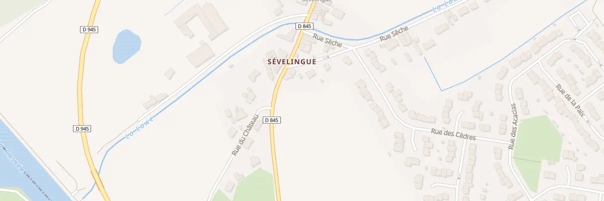 Plan du 14B Rue de Sévelingue à Essars