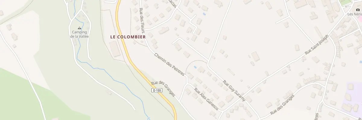 Plan du 3 Che des Peintres à Néris-les-Bains