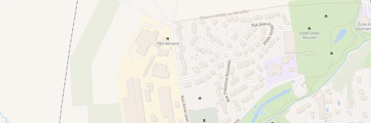 Plan du 34 Rue Aman Jean à Chevry-Cossigny
