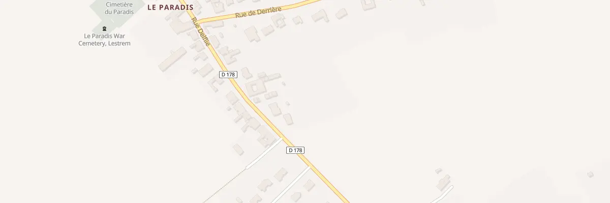 Plan du 2153 Rue Delflie à Lestrem
