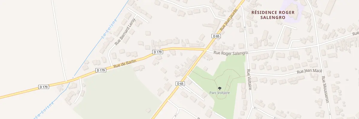 Plan du 117 Rue Jean Jaurès à Nœux-les-Mines