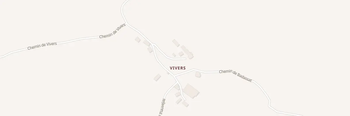 Plan du 5311 Vivers à Tauves