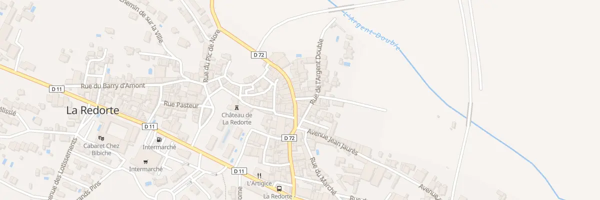 Plan du 3 Av du Languedoc à La Redorte