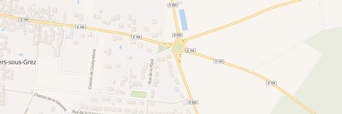 Plan du 17 Rue de la Croix Lambert à Villiers-sous-Grez