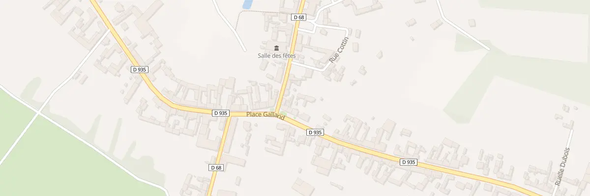 Plan du 6 Pl Galland à Rollot
