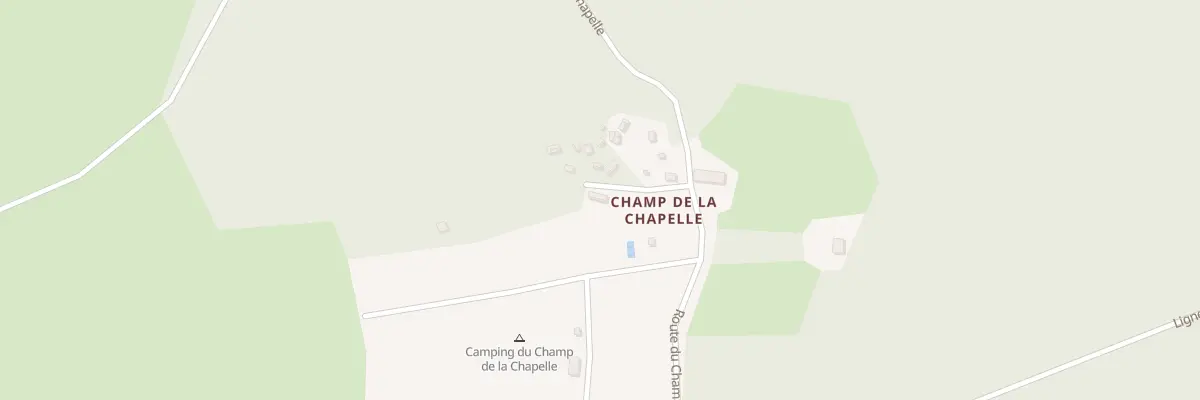 Plan du 10 Chl Le Champ de la Chapelle à Braize
