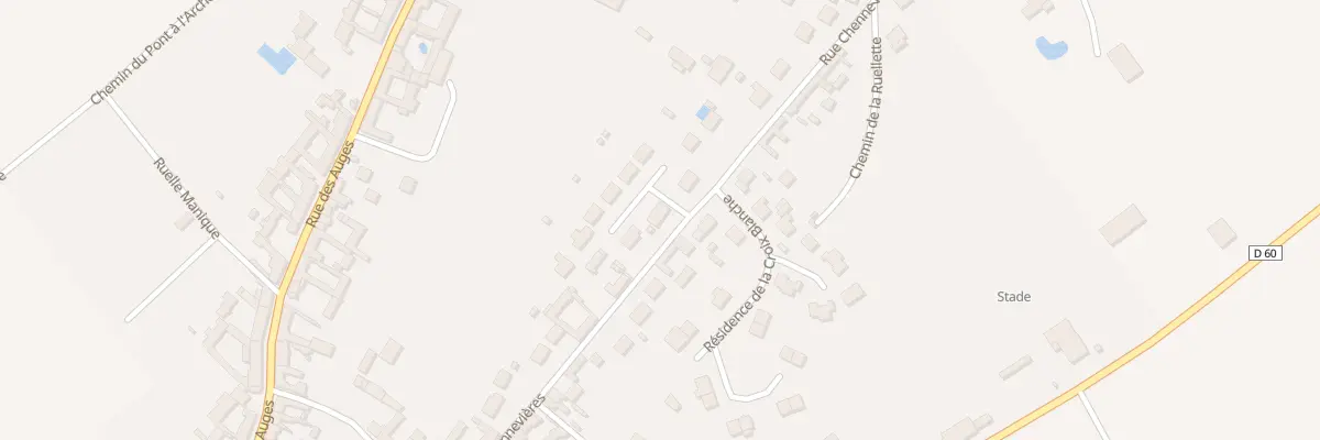 Plan du 391 Rue Chennevieres à Grandfresnoy