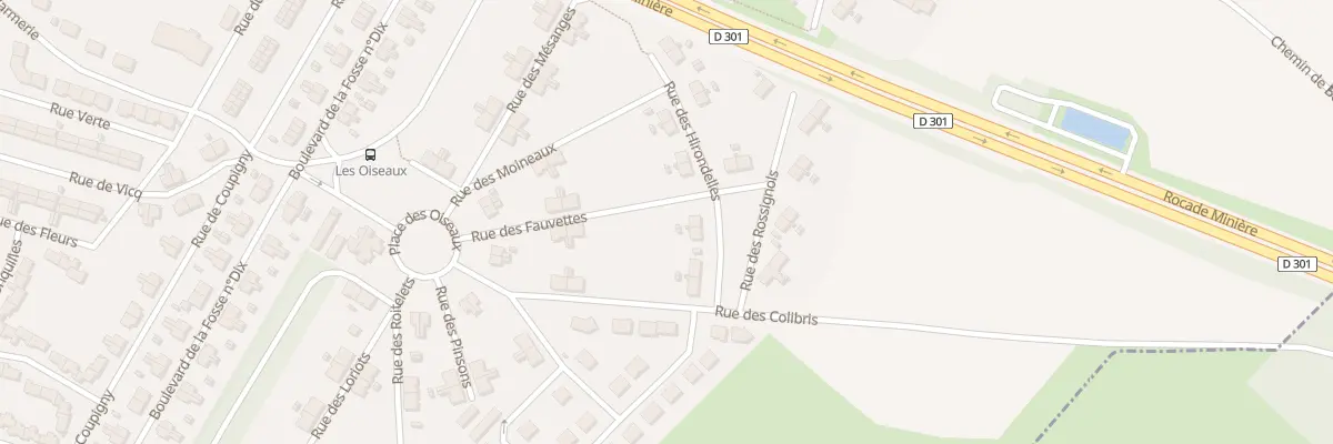 Plan du 14 Rue des Hirondelles à Hersin-Coupigny