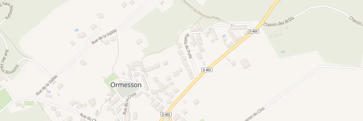 Plan du 1T Rle du Puits à Ormesson
