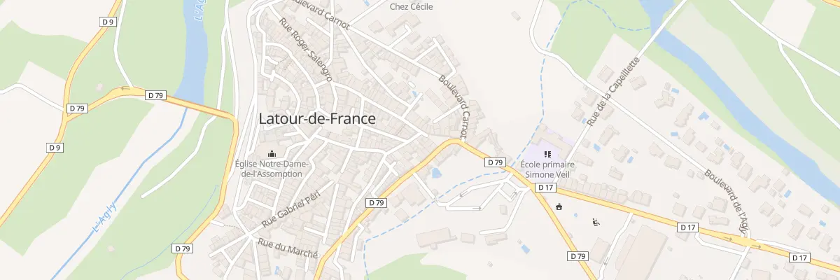 Plan du 4 Pl Marcel Vié à Latour-de-France