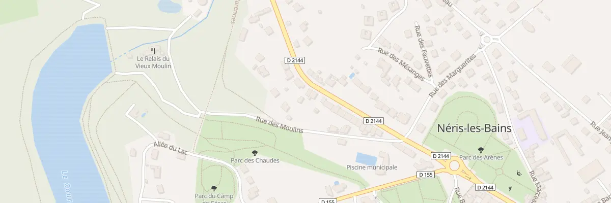 Plan du 29B Rue General de Gaulle à Néris-les-Bains