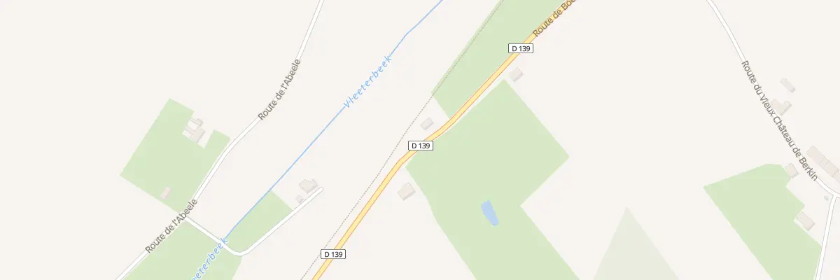 Plan du 1145 Rte de Boeschepe à Godewaersvelde