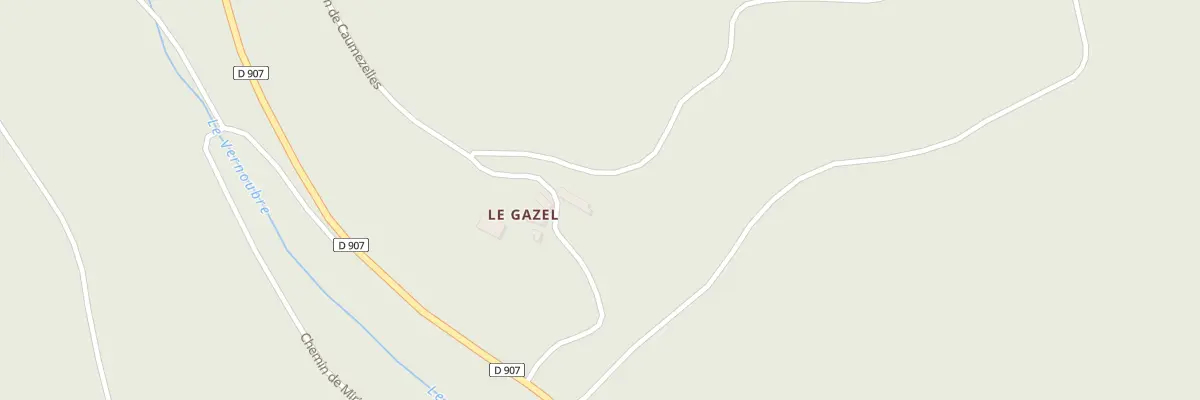 Plan du 6669F Rte de Lacaune à La Salvetat-sur-Agout
