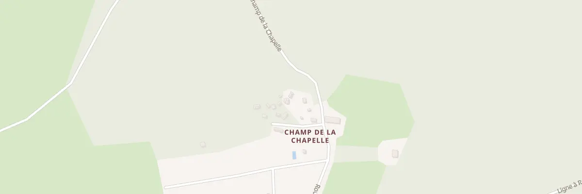 Plan du 1 Chl Le Champ de la Chapelle à Braize