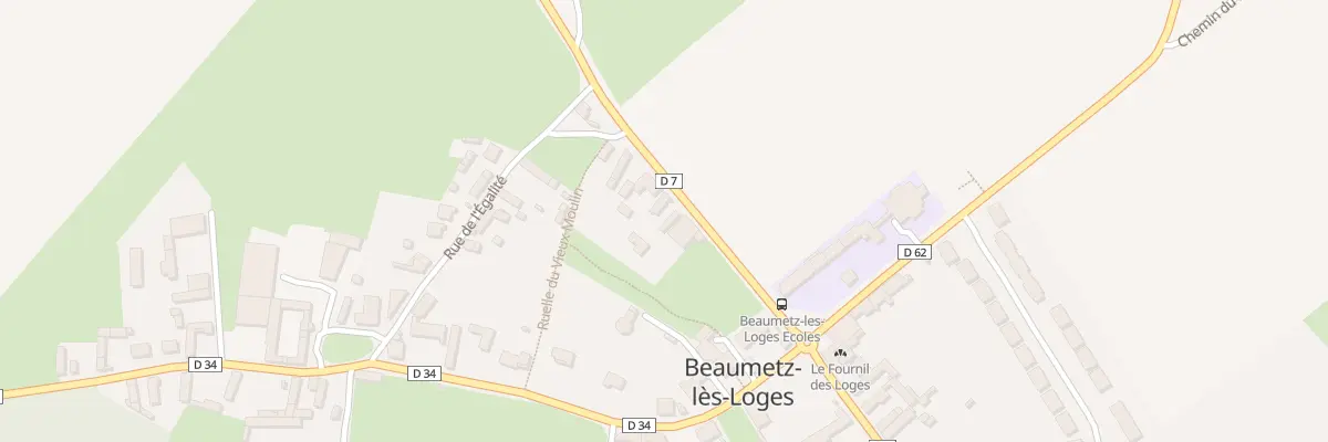 Plan du 33 Rue de Simencourt à Beaumetz-lès-Loges