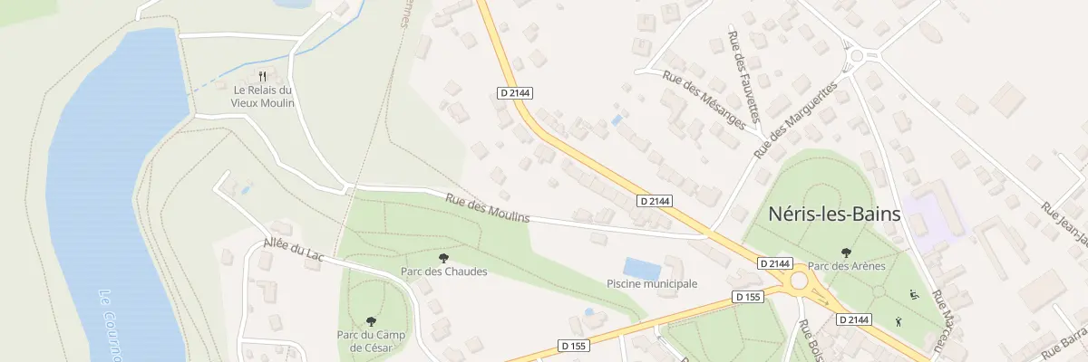 Plan du 29 Rue General de Gaulle à Néris-les-Bains