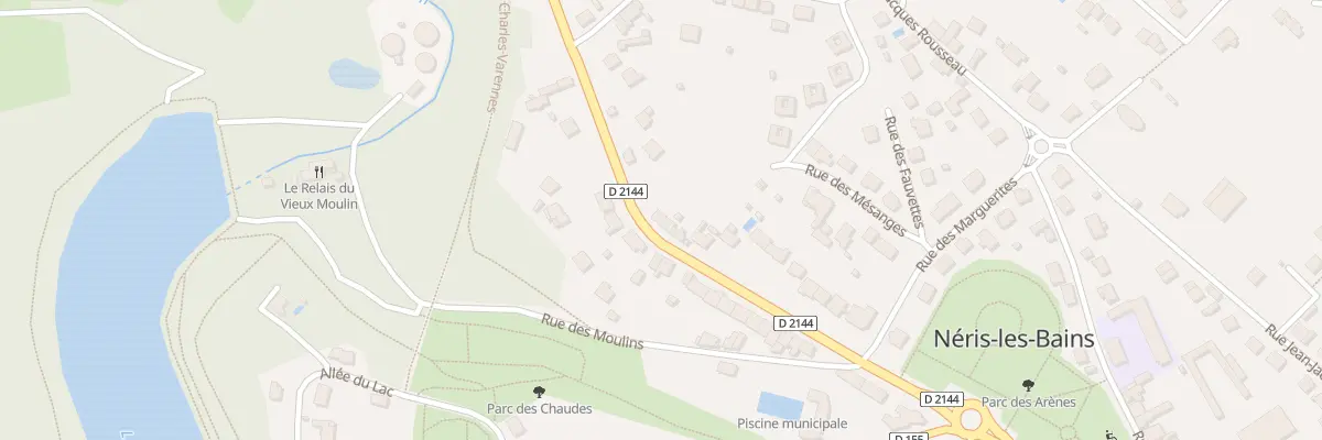 Plan du 26 Rue General de Gaulle à Néris-les-Bains