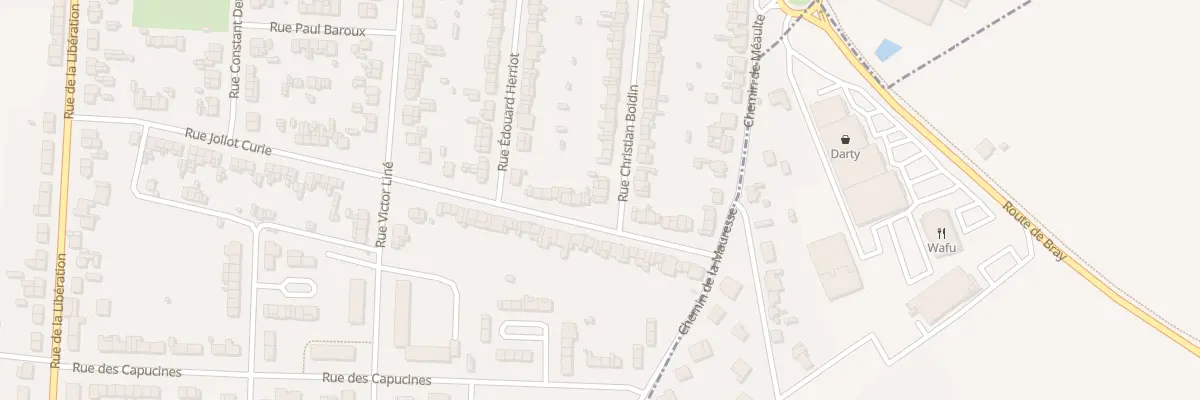 Plan du 62 Rue Christian Boidin à Albert