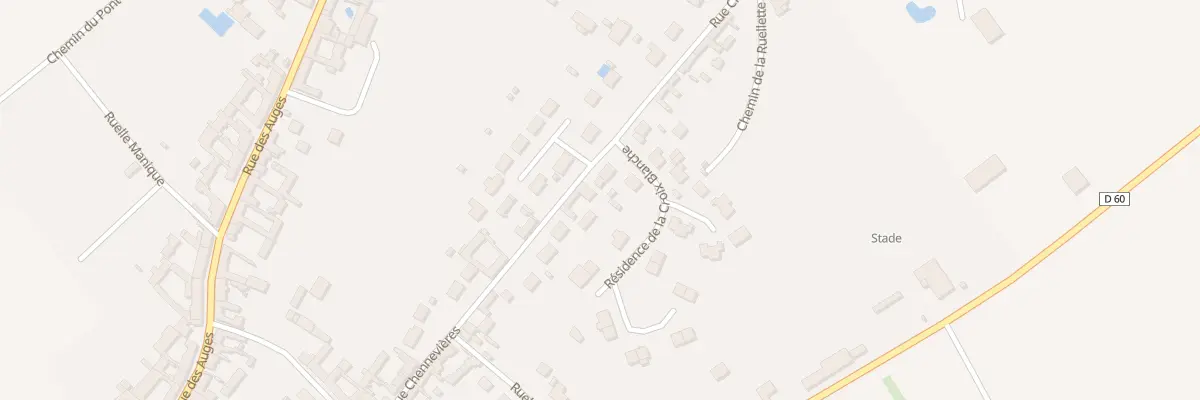 Plan du 402 Rue Chennevieres à Grandfresnoy
