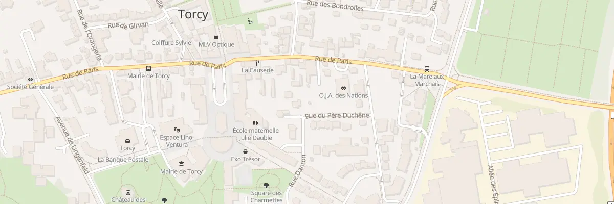 Plan du 5 Rue du Père Duchêne à Torcy