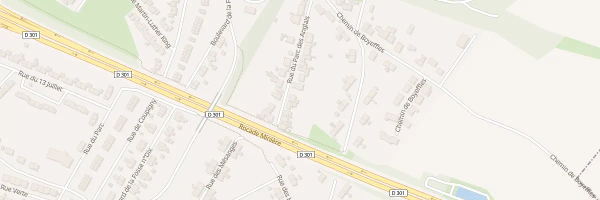 Plan du 17 Rue du Parc des Anglais à Hersin-Coupigny