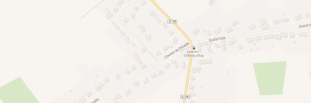 Plan du 90 Che du Paradis à Lestrem