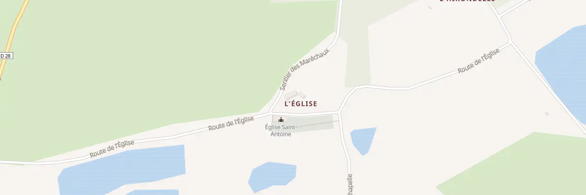 Plan du 14 Rte de l’Eglise à Braize