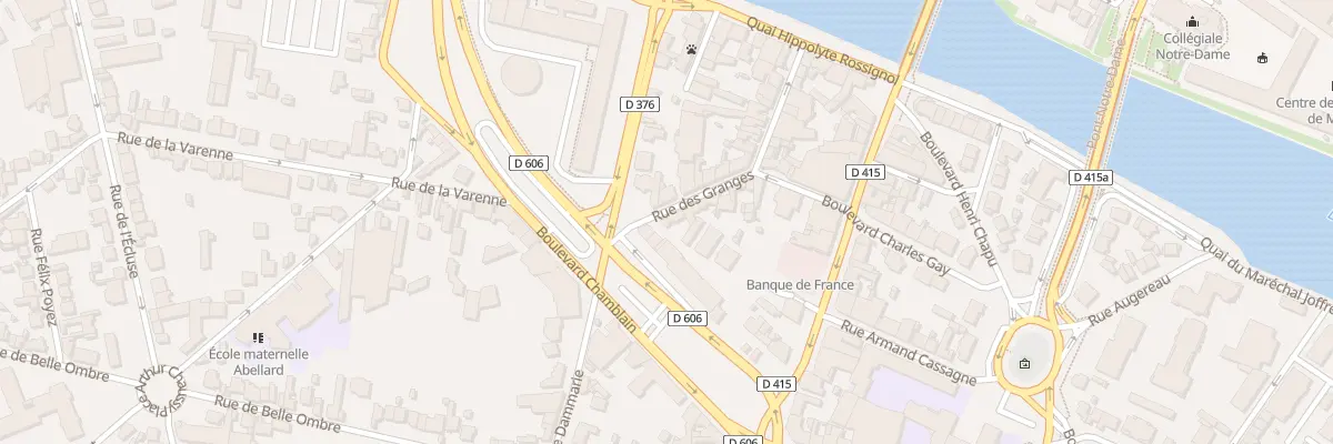 Plan du 17 Rue des Granges à Melun