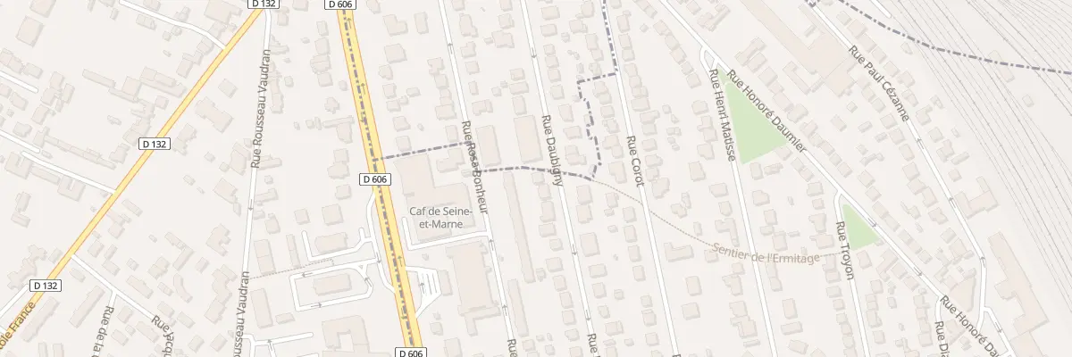 Plan du 26 Rue Daubigny à La Rochette